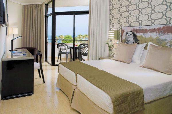 Hotel H10 Conquistador in Tenerife zeezicht kamers
